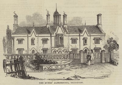 Przytułki dla farbiarzy, Islington autorstwa English School