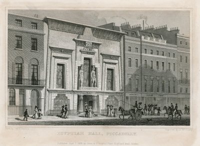 Sala Egipska, Piccadilly autorstwa English School
