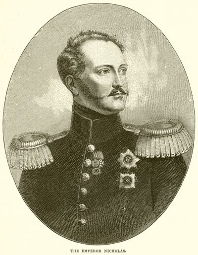 Cesarz Mikołaj autorstwa English School