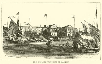 Angielskie fabryki w Canton autorstwa English School