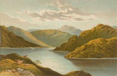 Wejście do Loch Goil autorstwa English School
