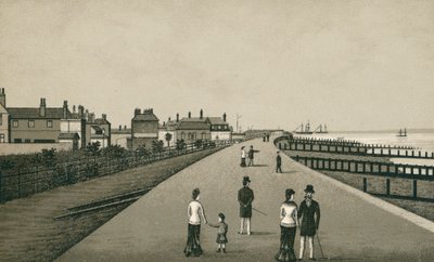 The Esplanade, Harwich (litografia) autorstwa English School