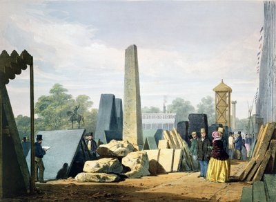 The Exterior, z Dickinsons Comprehensive Pictures of the Great Exhibition of 1851, opublikowany 1854 autorstwa English School