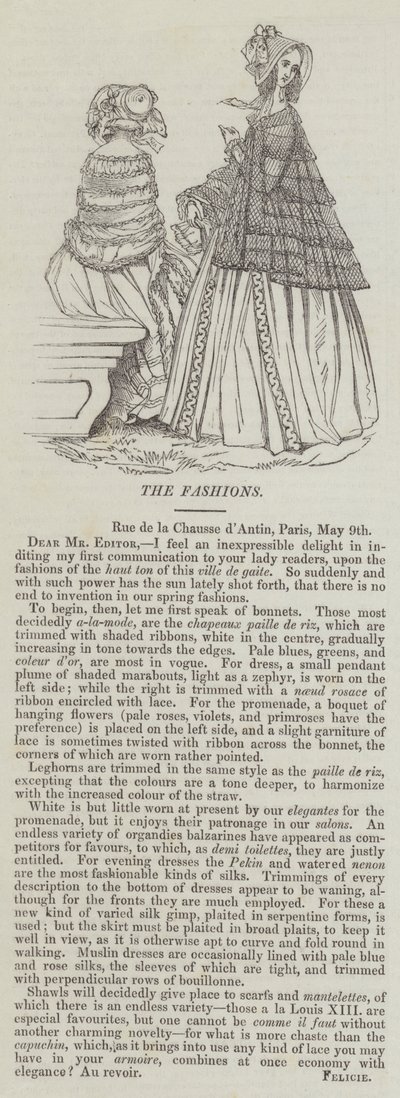 Moda (grawerowanie) autorstwa English School