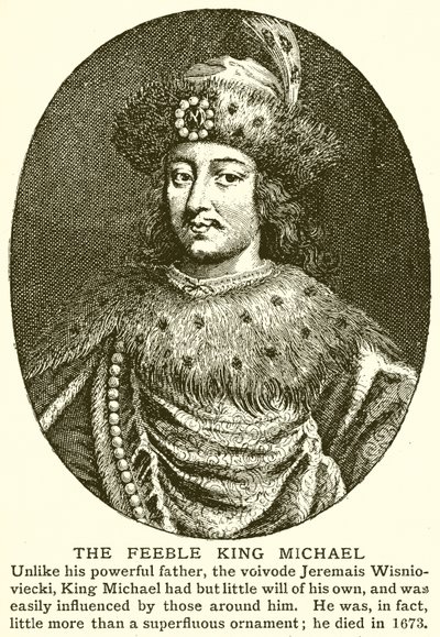 Słaby król Michael autorstwa English School