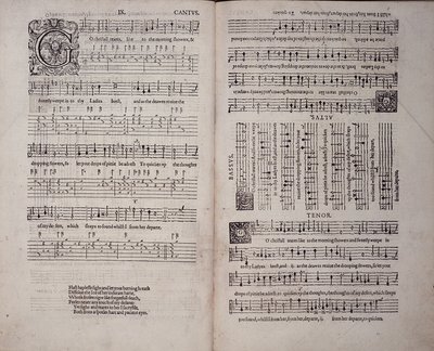 Pierwsza Księga Pieśni lub Ayres, John Dowland (1563-1626) 1597 (druk) autorstwa English School