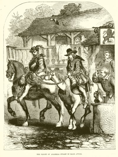 Lot Arabelli Stuart w męskim stroju autorstwa English School