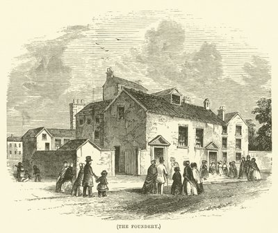 Odlewnia (grawerunek) autorstwa English School
