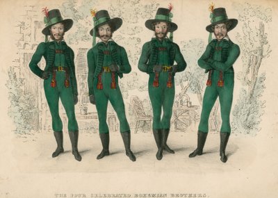 Czterech sławnych czeskich braci autorstwa English School