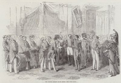 Senat francuski w St Cloud (rycina) autorstwa English School