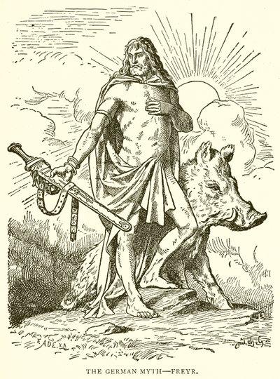 Niemiecki mit – Freyr autorstwa English School