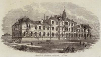 Instytucja dla Głuchoniemych i Głuchoniemych w Glasgow autorstwa English School