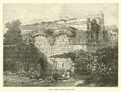 Złota Brama, Jerozolima autorstwa English School