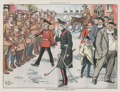 Die ungeschickte Regierungstruppe von English School