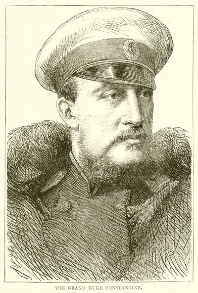 Wielki Książę Konstantyn autorstwa English School