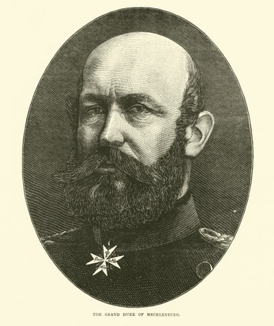 Wielki Książę Meklemburgii, wrzesień 1870 autorstwa English School