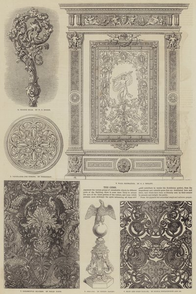 Wielka Wystawa (rycina) autorstwa English School