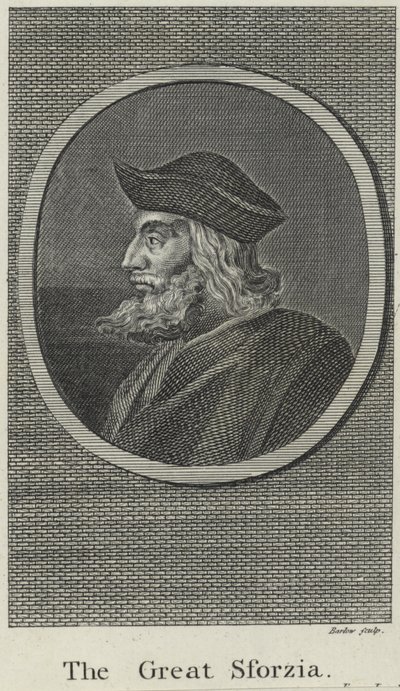 Wielka Sforzia autorstwa English School