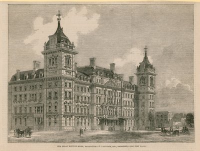The Great Western Hotel, Paddington, Londyn autorstwa English School
