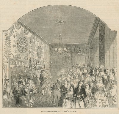 Sala Straży w Pałacu św. Jakuba autorstwa English School