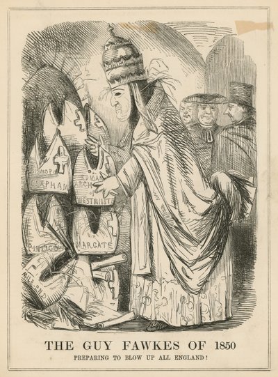 Guy Fawkes z 1850 r autorstwa English School