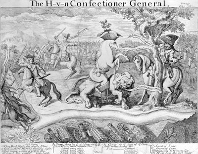 Generał cukierników H-V-N, ok. 1743 r. autorstwa English School