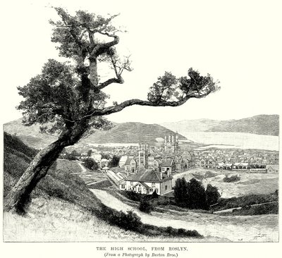 Szkoła średnia z Roslyn (rycina) autorstwa English School