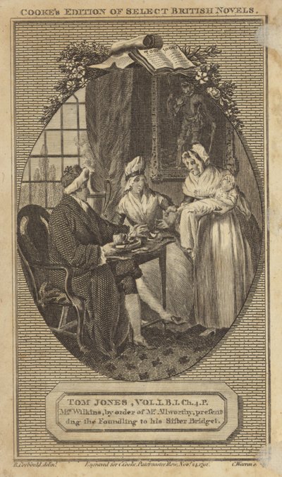 Historia Toma Jonesa autorstwa English School