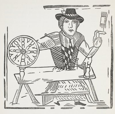 The History of the Blind Beggar of Bethnal Green, ilustracja z rozdziałów XVIII wieku autorstwa Johna Ashtona, wyd. 1882 autorstwa English School