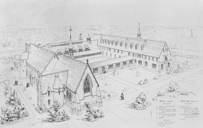Dom Miłosierdzia, Clewer autorstwa English School
