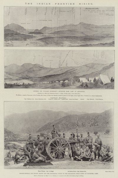 Indian Frontier Rising (lito) autorstwa English School