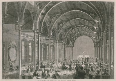Międzynarodowa Wystawa; Główny salon jadalny autorstwa English School