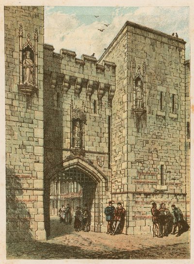 Międzynarodowa Wystawa Zdrowia w South Kensington, 1884: stara angielska brama autorstwa English School