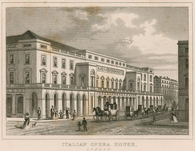 Opera Włoska, Londyn autorstwa English School