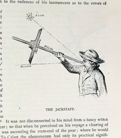 The Jackstaff, z The Narrative and Critical History of America, pod redakcją Justina Winsora, Londyn, 1886 autorstwa English School