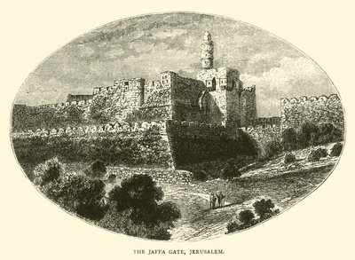 Brama Jafy, Jerozolima autorstwa English School