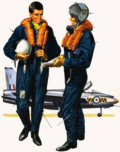 Pilot odrzutowy autorstwa English School