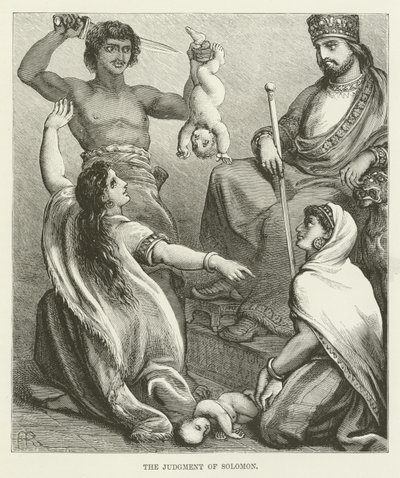 Wyrok Salomona autorstwa English School