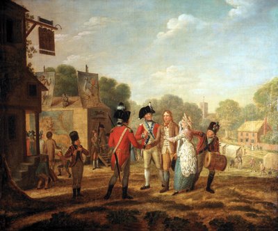 Szyling królów, ok. 1770 autorstwa English School