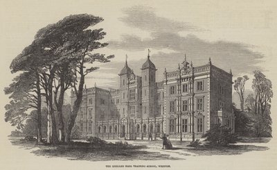 Szkoła szkoleniowa Kneller Hall, Whitton (Grawerowanie) autorstwa English School