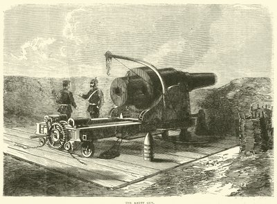 Pistolet Kruppa, październik 1870 autorstwa English School