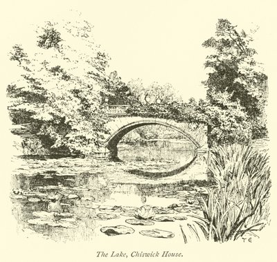Jezioro, Dom Chiswick autorstwa English School