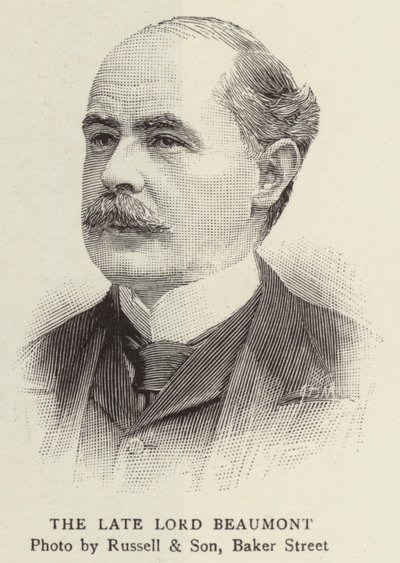 Późny Lord Beaumont (rycina) autorstwa English School