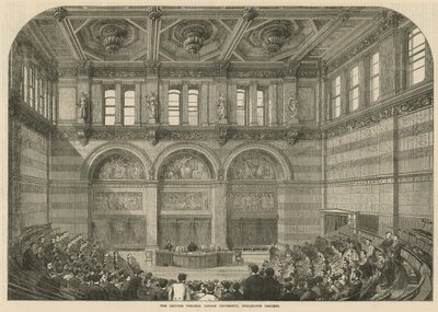 The Lecture Theatre, Uniwersytet Londyński, Burlington Gardens autorstwa English School