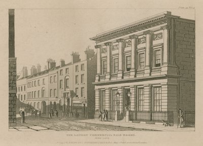 Londyńskie sale sprzedaży komercyjnej autorstwa English School