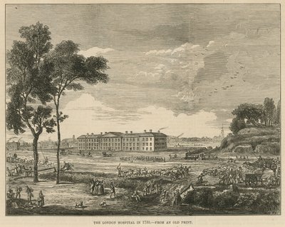 Szpital w Londynie w 1753 r. autorstwa English School