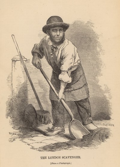 Londyński padlinożerca autorstwa English School