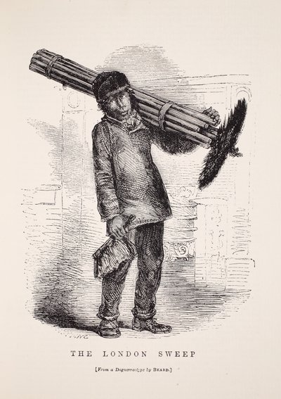 The London Sweep, z dagerotypu Richarda Bearda, ilustracja z London Labour i London Poor Henry
