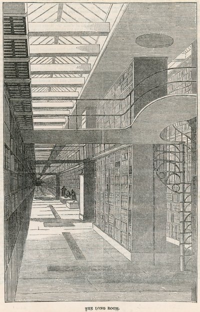 Pokój Długi, Muzeum Brytyjskie autorstwa English School
