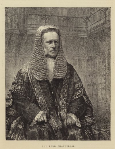 Lord Kanclerz (grafika) autorstwa English School